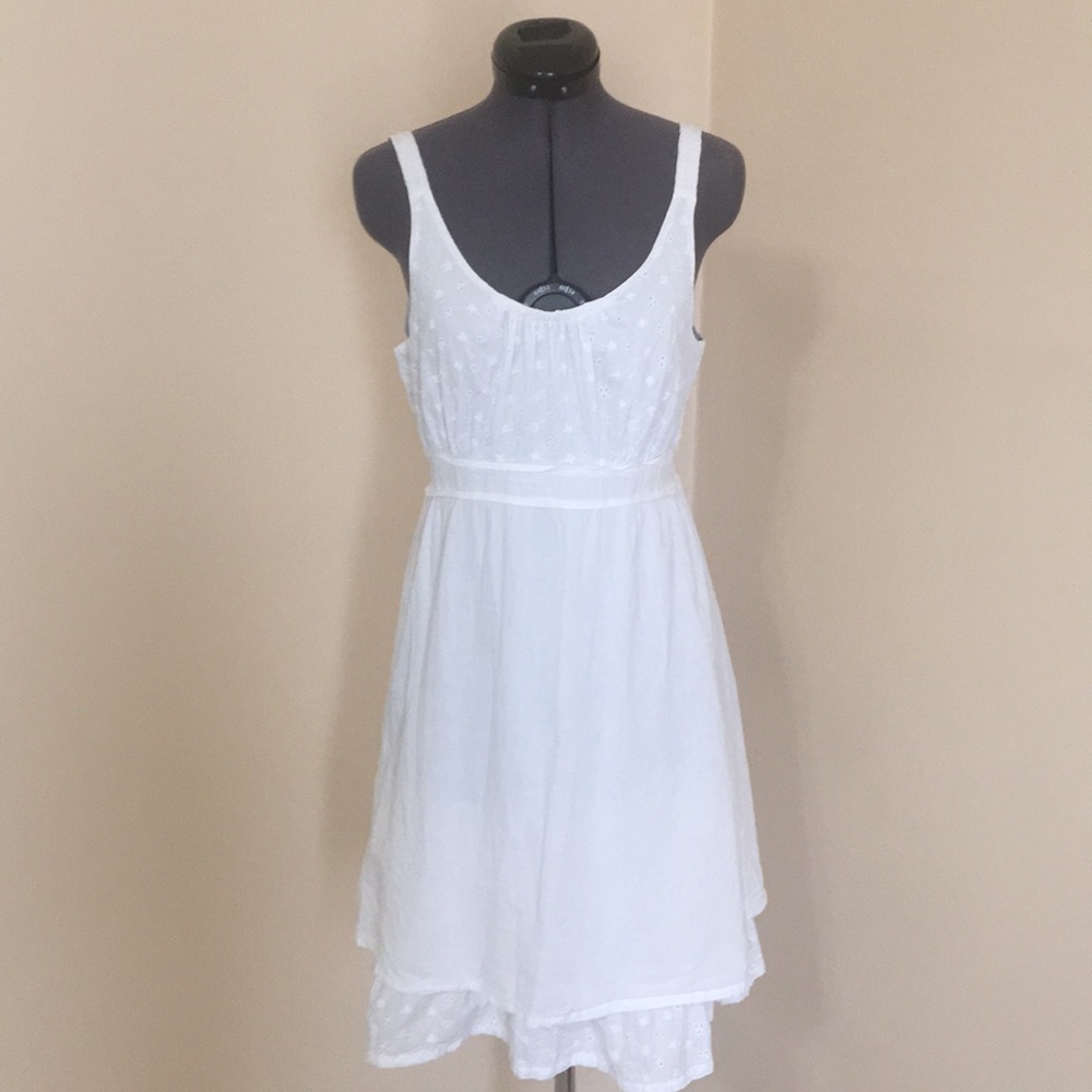 Maurice’s White Dress